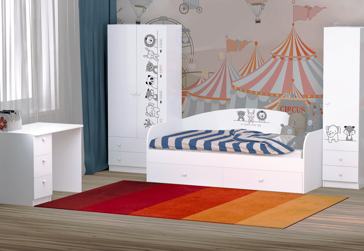 Комплект мебели коллекции Хэппи