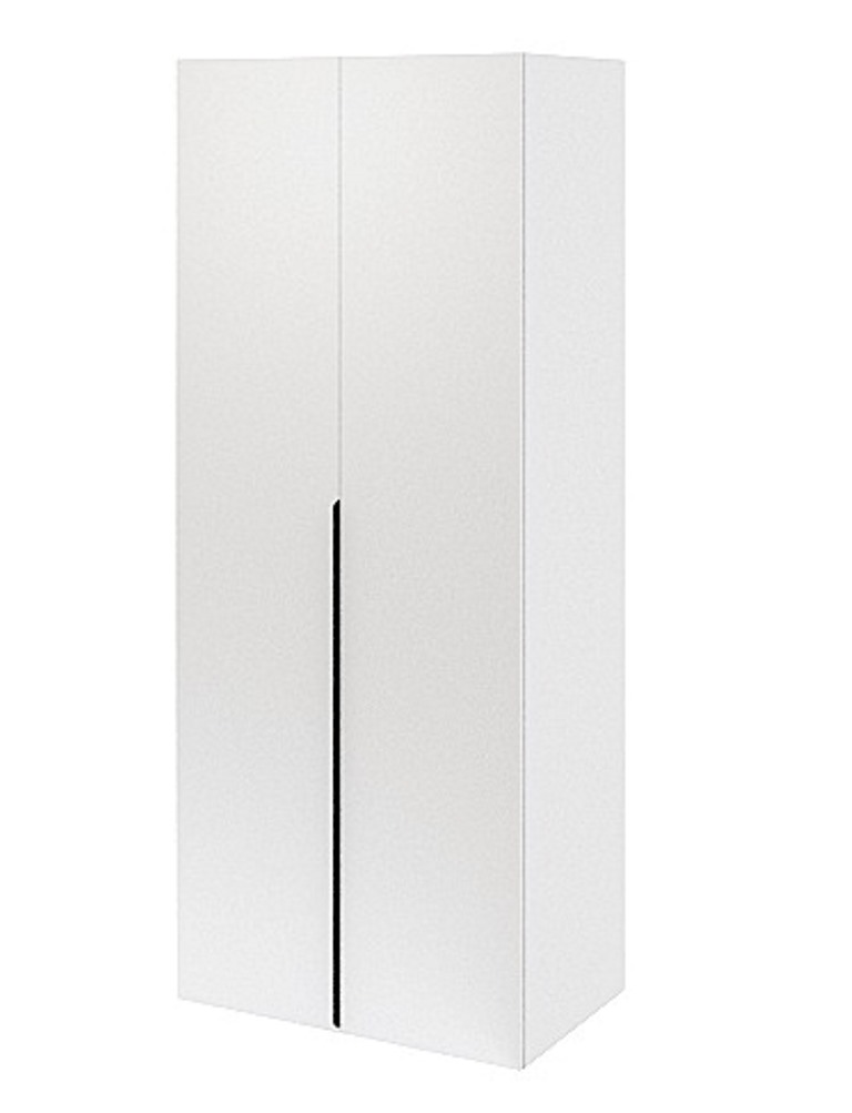 Шкаф 2-х дверный коллекции Брайт (внутри штанга + полки)