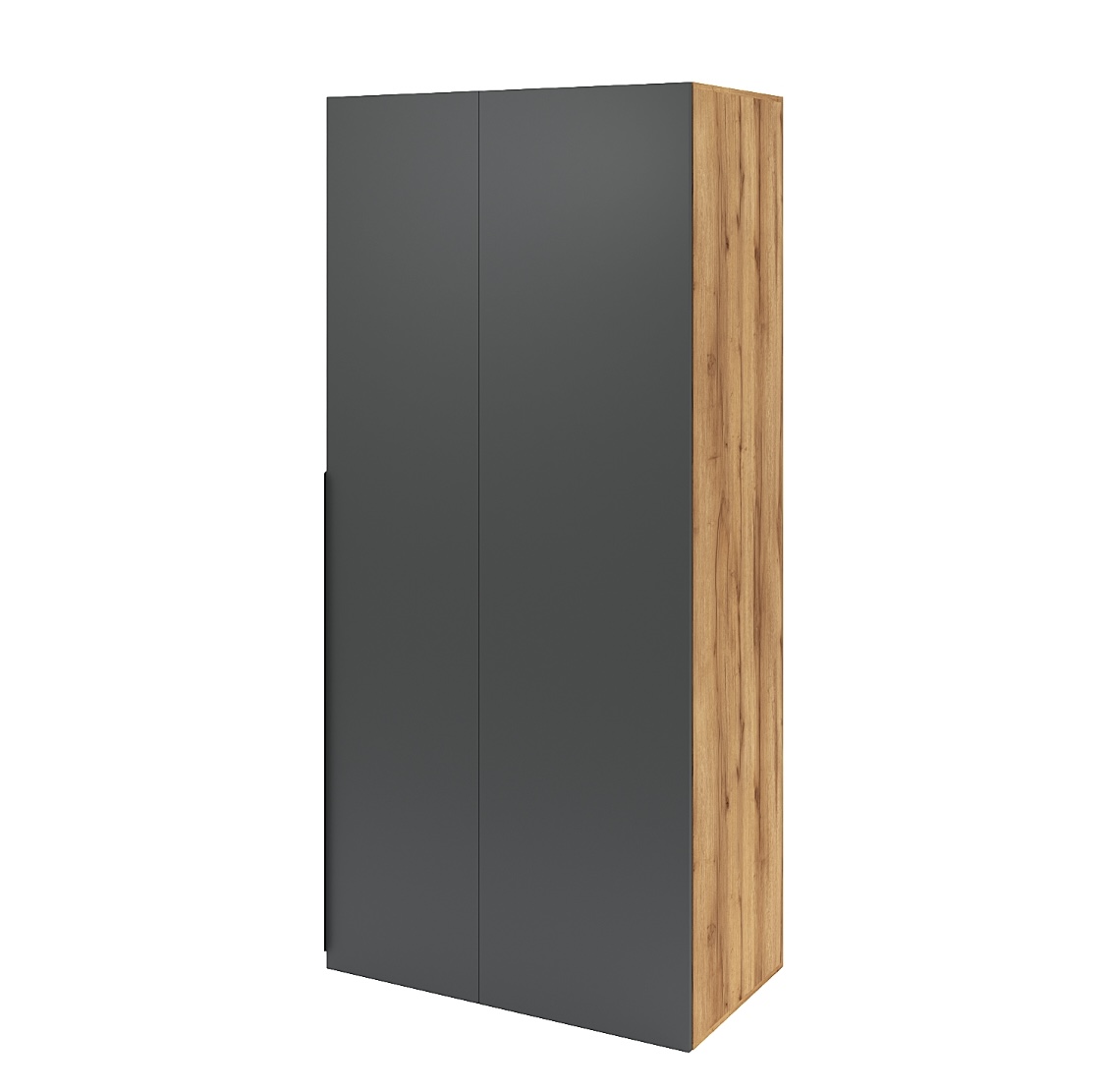 Угловой шкаф коллекции Брайт Графит