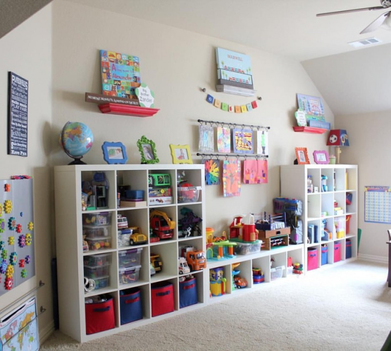 Хранение в детской – как организовать Хранение в детской – как организовать