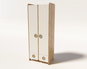 Шкаф для одежды коллекции Юниор