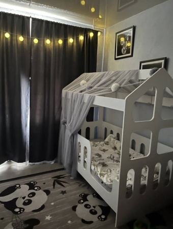 Кровать Манеж Домик 160х80 (без ящика) от Династия Kids