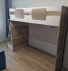 Кровать-чердак 190х90 коллекции Мозаика-2  от Династия Kids