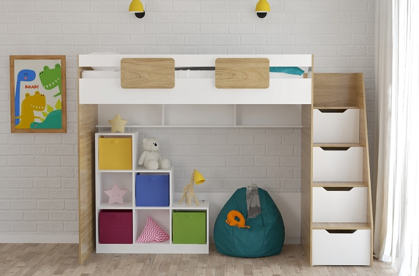 Кровати-чердаки для детской  от Династия Kids