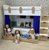 Двухъярусная кровать Фортуна (размеры и цвета разные) от Династия Kids