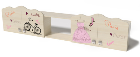 Полка навесная Кокетка (распродажа)