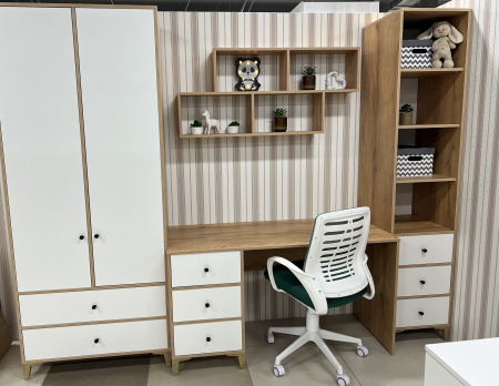 Полка навесная (дуб золотой). Распродажа