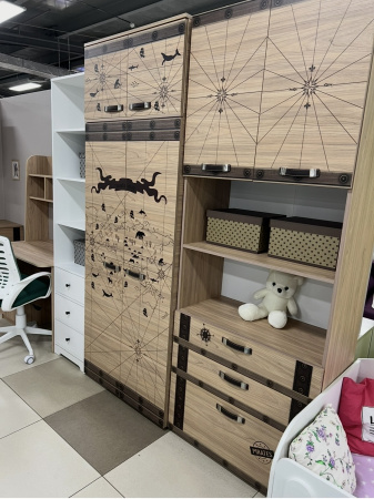 Стеллаж-1 коллекции Фрегат от Династия Kids