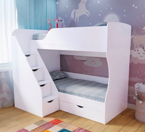 Кровать двухъярусная 200х90 Умка-3  от Династия Kids