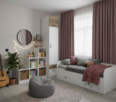 Кровать коллекции Норд (размеры разные) от Династия Kids