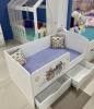 Кровать Малютка Совята 140х80  от Династия Kids