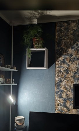 Комплект интерьерных полок Кубики (дуб сонома)