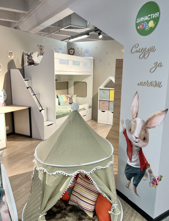 Двухъярусная кровать Твинс 190х90 от Династия Kids