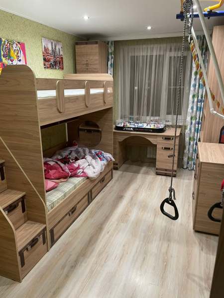 Кровать двухъярусная Фрегат-7. Спальные места 180*80 от Династия Kids