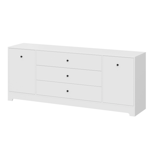 Тумба-комод Норд-2 (цвет белый) 180 см
