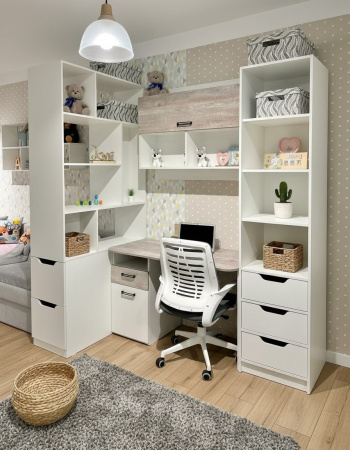 Стеллаж-перегородка для зонирования 1000 мм от Династия Kids