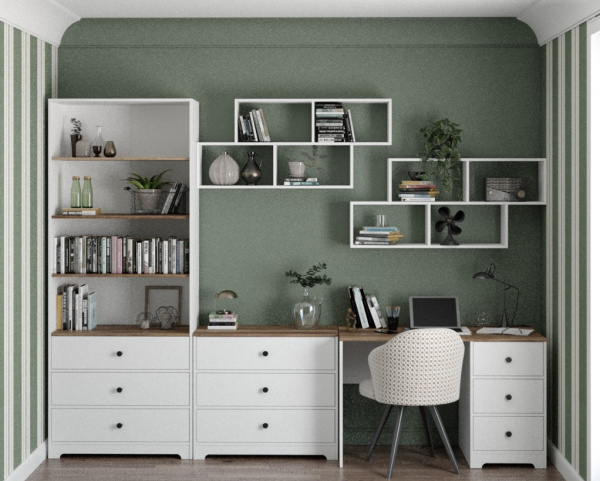 Пенал-стеллаж коллекции Норд Каньон  от Династия Kids