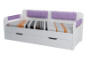 Кровать Стиль Фиолет 200х90 от Династия Kids