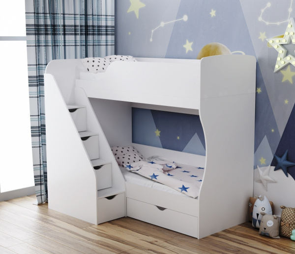 Кровать двухъярусная 200х90 Умка-3 