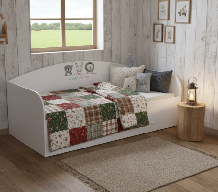 Кровать коллекции Хэппи 180х80 от Династия Kids