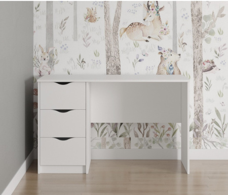 Кровать-чердак Уют-2 + Стол Уют-2 + Шкаф Уют-2  от Династия Kids