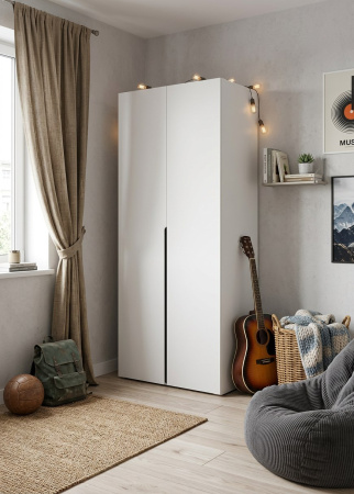 Шкаф гардеробный 2-х дверный коллекции Брайт  от Династия Kids