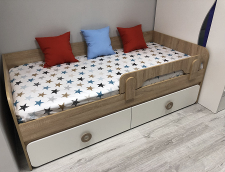 Бортик (дуб сонома) длина 100 см от Династия Kids