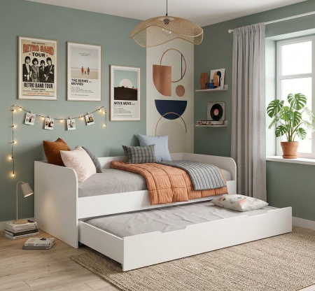 Шкаф коллекции Умка + кровать выдвижная  от Династия Kids