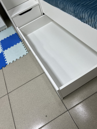 Двухъярусная кровать Умка-7 (цвет белый) 190х80  от Династия Kids