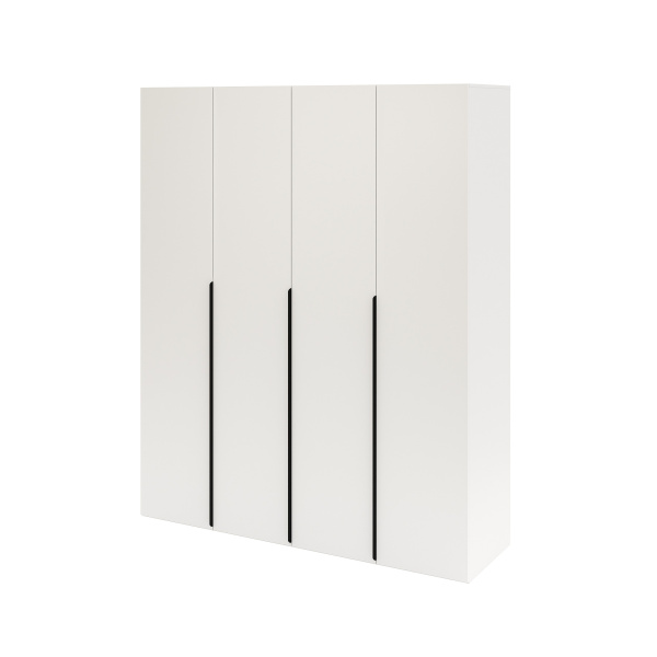 Шкаф 4-х дверный коллекции Брайт