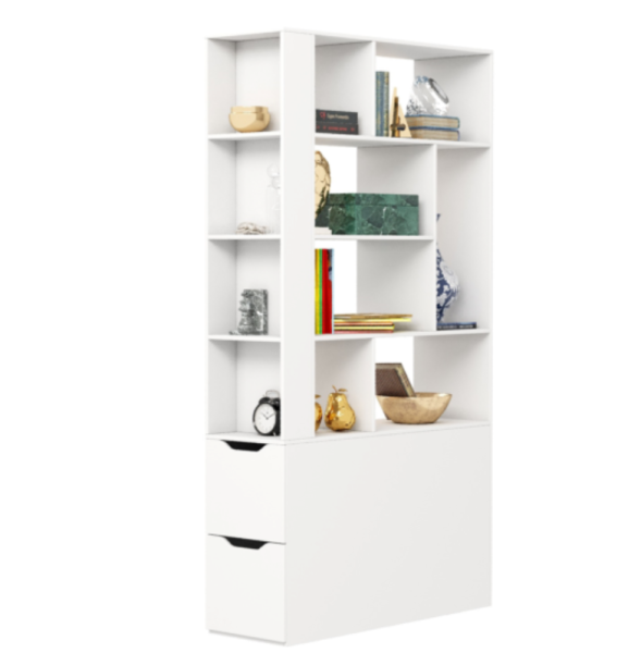 Комплект мебели для детской комнаты (кровать Умка-5 + перегородка + стол + полка)