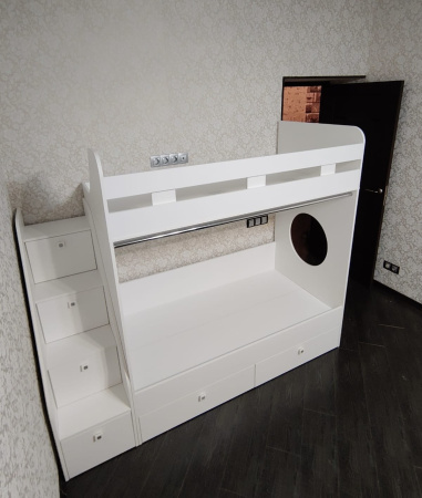 Кровать двухъярусная 200х90 Юниор-1  от Династия Kids