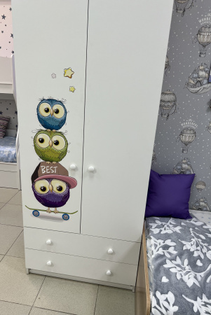 Шкаф коллекции Совята NEW от Династия Kids