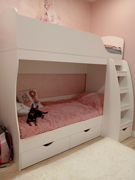 Двухъярусная кровать коллекции Умка 180х80 от Династия Kids