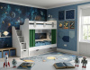 Двухъярусная кровать Фортуна (размеры и цвета разные) от Династия Kids