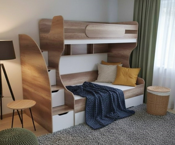 Кровать двухъярусная Биг 120х200 