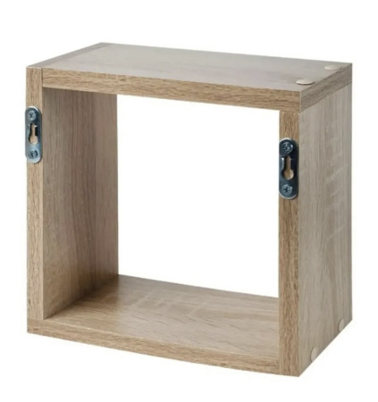 Комплект интерьерных полок Кубики (дуб сонома)