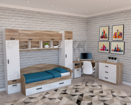 Полка навесная коллекции Твой Стиль (распродажа)